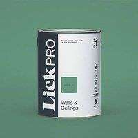 LickPro Eggshell Green 17 Emulsion Paint 5Ltr (232JY)