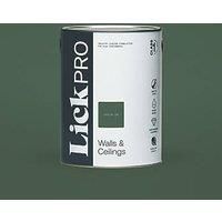 LickPro Matt Green 20 Emulsion Paint 5Ltr (292JY)
