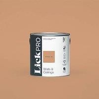 LickPro Matt Orange 03 Emulsion Paint 2.5Ltr (148JY)
