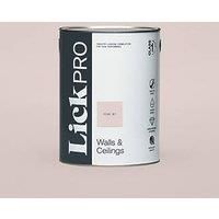 LickPro Matt Pink 07 Emulsion Paint 5Ltr (313JY)