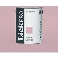 LickPro Matt Pink 11 Emulsion Paint 5Ltr (851JX)