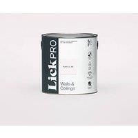 LickPro Matt Purple 05 Emulsion Paint 2.5Ltr (675JY)