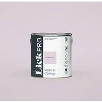 LickPro Matt Purple 06 Emulsion Paint 2.5Ltr (297JY)