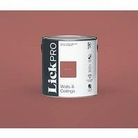 LickPro Matt Red 04 Emulsion Paint 2.5Ltr (270KF)