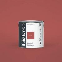 LickPro Matt Red 05 Emulsion Paint 2.5Ltr (303JY)
