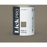 LickPro Matt Taupe 04 Emulsion Paint 5Ltr (286KF)