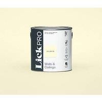 LickPro Matt Yellow 05 Emulsion Paint 2.5Ltr (141JY)