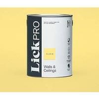 LickPro Matt Yellow 06 Emulsion Paint 5Ltr (336JY)