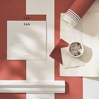 LickPro Red Painted Stripe 03 Wallpaper Roll 52cm x 10m (787KV)
