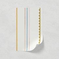 Lick Multicolour Zig Zag 02 Textured Wallpaper Sample