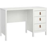 Barcelona Desk 3 drawers White, none