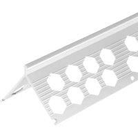 MetBead PVC Plaster Angle Beads 2.5m | Multiple Thickness | Pack of 50 and 34