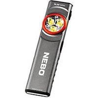 NEBO Slim+ Mini USB C Rechargeable Torch - LED Portable Mini Flash Light With Ultra Slim Profile, Bright 250 Lumens Power & Up To 10 Hours Run Time, Waterproof Mini Flashlight Multi-Use Light Tool