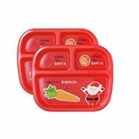 Tots to Tweens Christmas Eve Santa Treat Plate