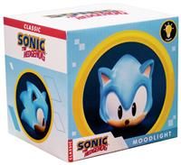 Sonic The Hedgehog 3D Shaped Mood Light. Bedroom Night Light. Soft Glow Lamp. Detailed 3D Sonic Head Shape. Officially Licensed Sonic The Hedgehog Merchandise