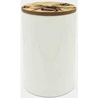 The Just Slate Company Bee Oak & Ceramic Small Storage Jar