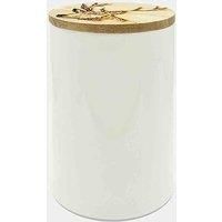 The Just Slate Company Stag Oak & Ceramic Small Storage Jar