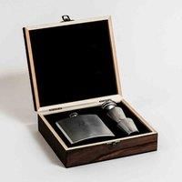 Selbrae House Hip Flask & Cup Set - Golf