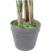 Pack of 6 x 55cm Single Artificial Monstera Leaf