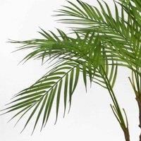 Leaf Design UK Large Realistic Artificial Palm Tree, Natural Areca Gold, 90cm