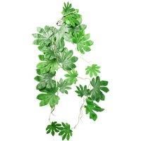 Leaf Design Artificial Hanging Plants,110cm