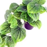 Leaf Design UK Realistic Artificial Foliage Plant, 35cm Green Potted Pothos