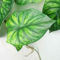 Leaf Design Artificial Hanging Plants