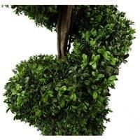 120cm Premium Artificial Spiral Cypress Topiary Tree