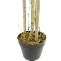 Artificial Bamboo Plants Trees Wood Trunk 4ft  Tree