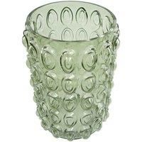Leaf 30Cm Green Retro Bubble Vase