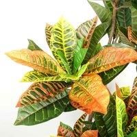140cm Artificial Codiaeum Tree with 179 Leaves