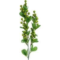 Artificial Foliage Green Berry Spray 70cm Pack of 6