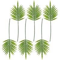 Artificial Foliage Green Monstera Leaf 95cm Pack of 6