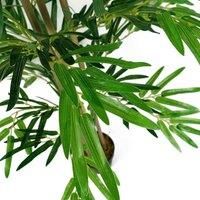 Leaf 120Cm 4Ft Artificial Bamboo Plants Trees Green