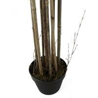 Leaf 180Cm 6Ft Artificial Bamboo Plants Trees Green, Green
