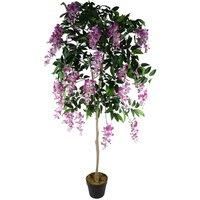 Artificial Pink Wisteria Tree 150cm Artificial Purple/Pink Realistic