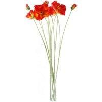 Leaf Design Artificial Flower Display with Vase