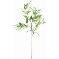 Leaf Design Artificial Flower Display with Vase