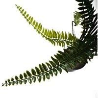 Artificial Fern Plant 90cm UV Resistant  Boston Foliage Large 3ft