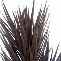 Leaf 155Cm Uv Resistant Artificial Xl Triple YUKka Tree Plant Spiky Tree Triple Dark