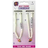 Best Friends Necklace - Pack Of 2 - Love The Look - Kids Jewellery - Pocket Money Toys - Toys & Games