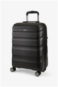 Rock Luggage Bali 8 Wheel Hardshell Cabin Suitcase - Black