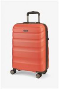 Rock Luggage Bali 8 Wheel Hardshell Cabin Suitcase - Coral