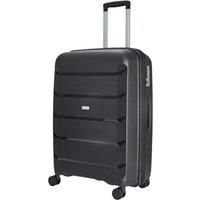 Rock Luggage Tulum 8 Wheel Hardshell Medium Suitcase  Black