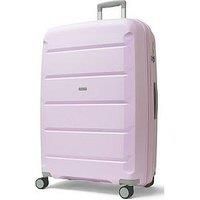 Rock Tulum Large Expandable Hardshell Suticase in Lilac