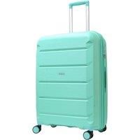 Rock Luggage Tulum 8 Wheel Hardshell Medium Suitcase  Turquoise