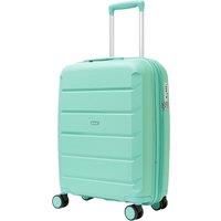 Rock Luggage Tulum 8 Wheel Hardshell Cabin Suitcase - Turquoise