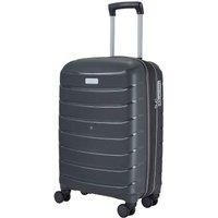 Rock Luggage Prime 8 Wheel Hardshell Cabin Suitcase - Charcoal