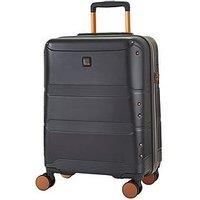 Rock Luggage Mayfair 8 Wheel Hardshell Cabin Suitcase - Charcoal