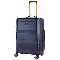 Rock Luggage Mayfair 8 Wheel Hardshell Medium Suitcase - Navy